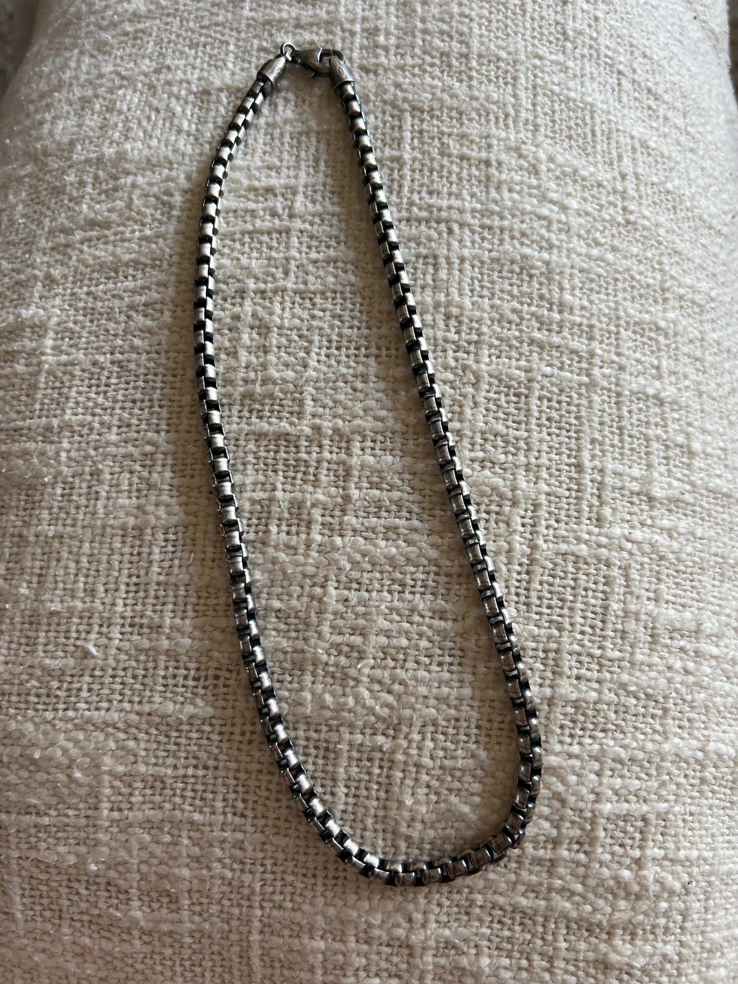 Sterling Silver Box Chain