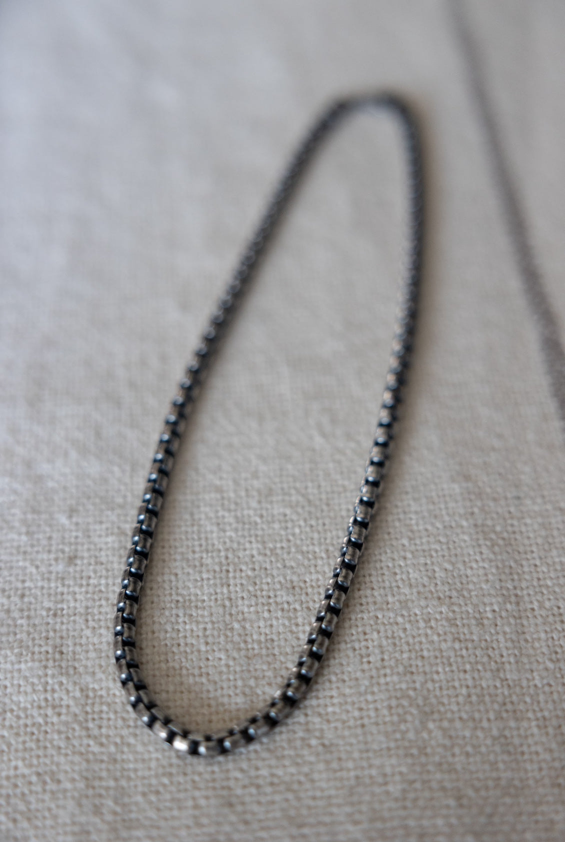 Sterling Silver Box Chain
