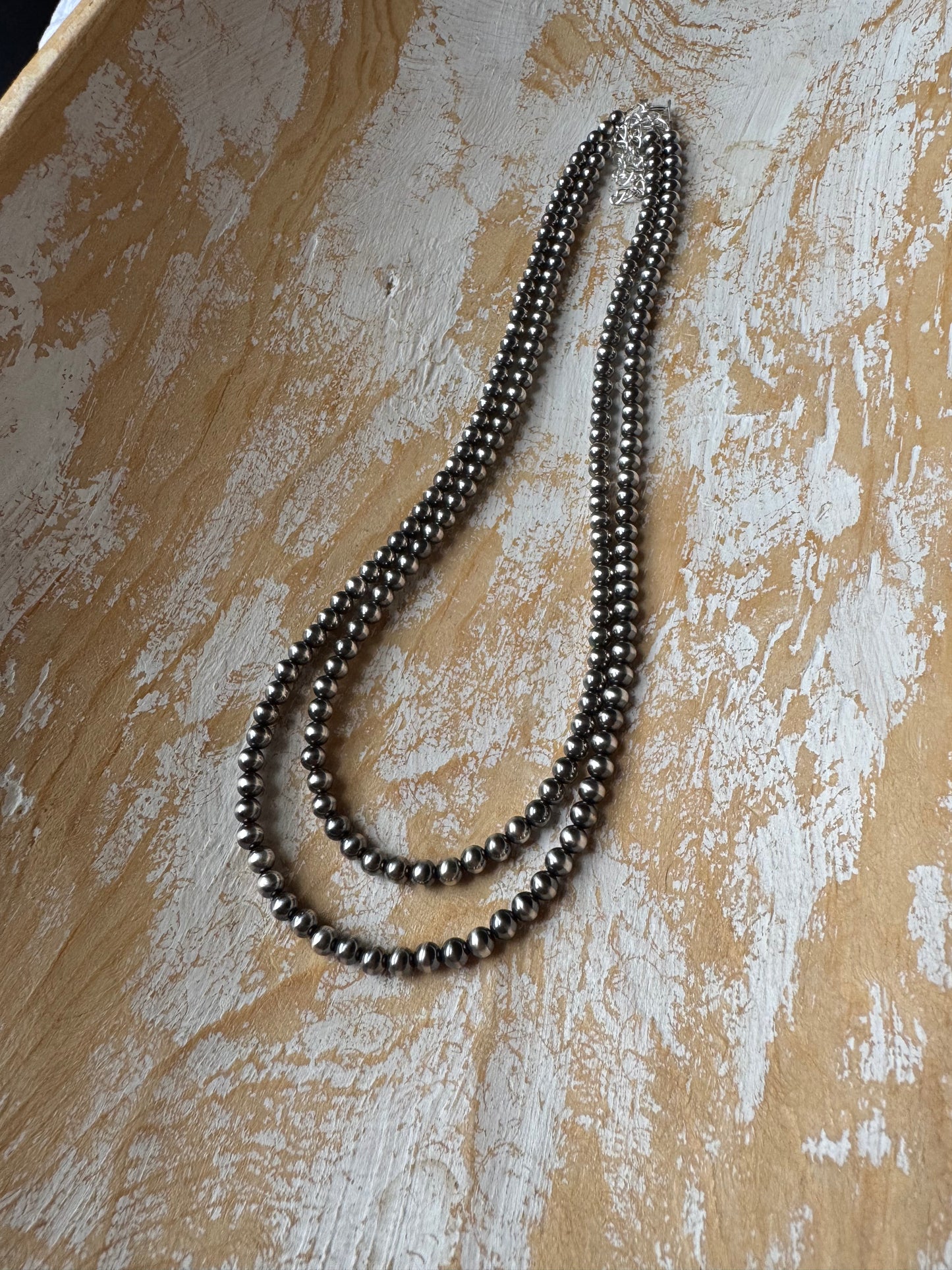 PREORDER 4mm Navajo Pearls