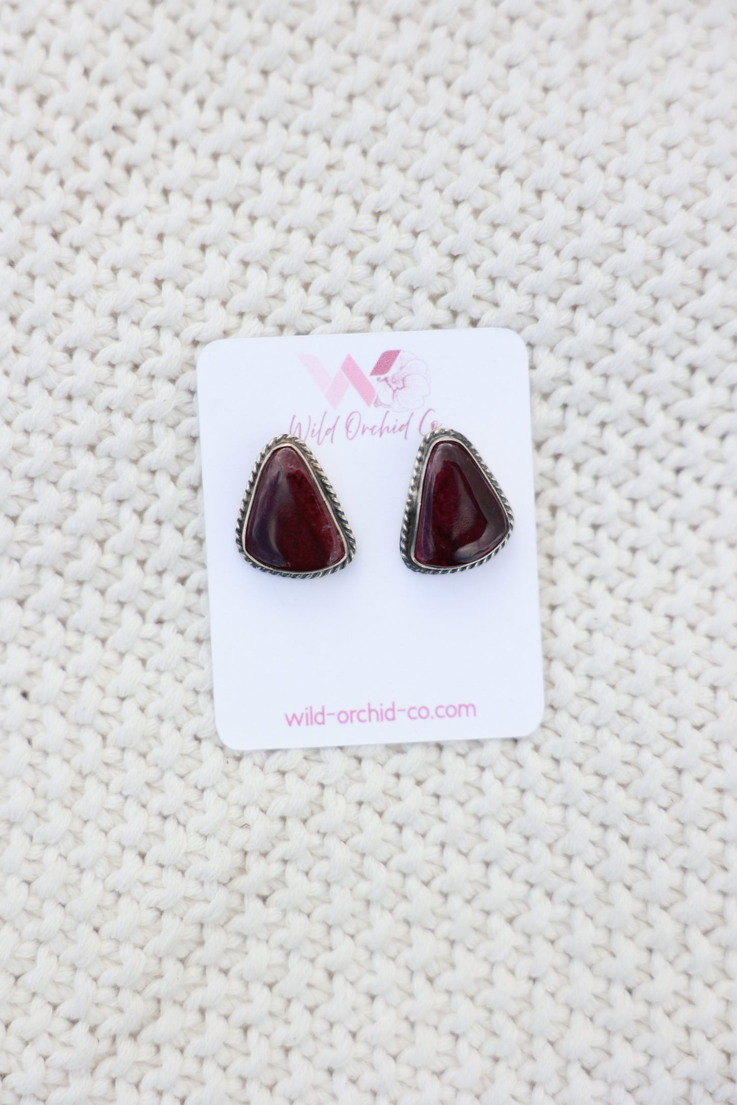 Purple Spiny Studs