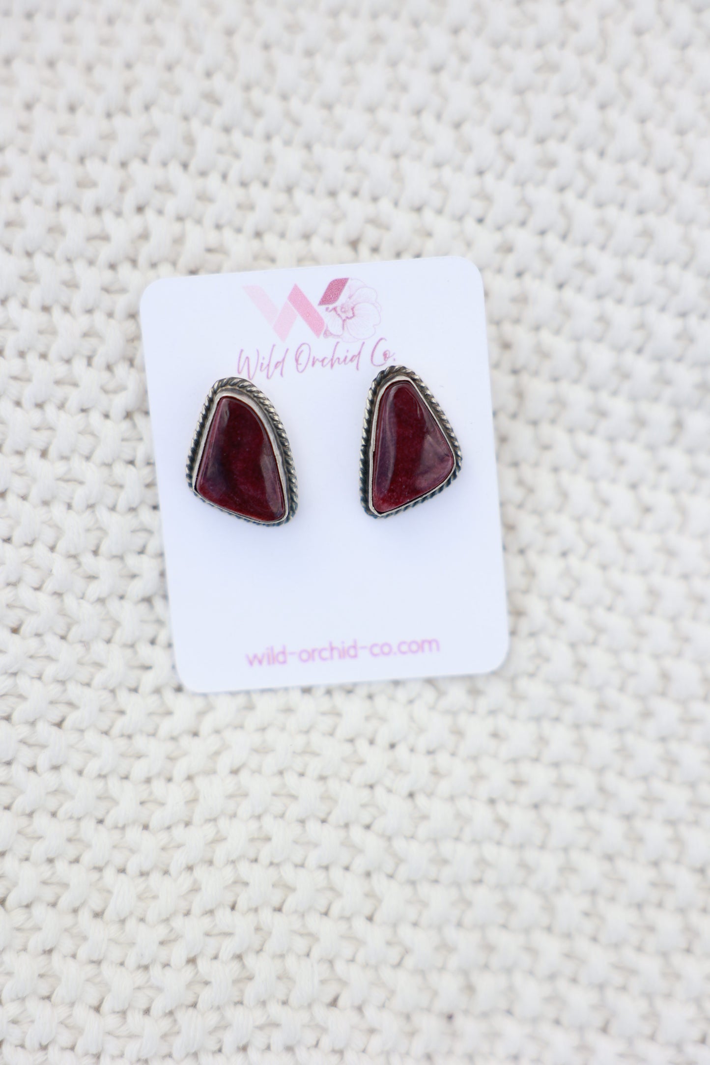 Purple Spiny Studs