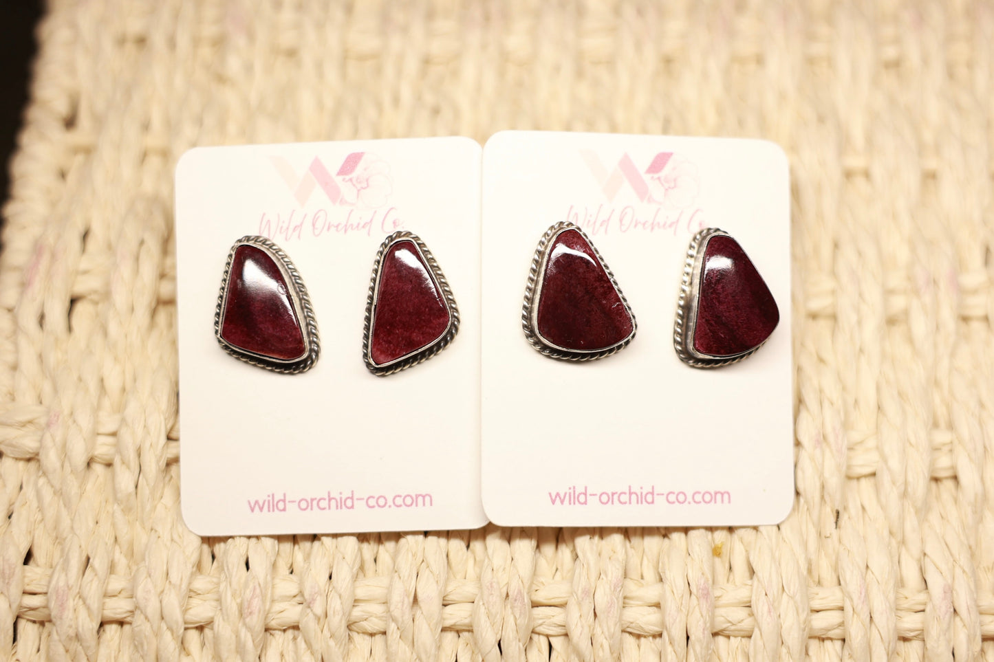 Purple Spiny Studs