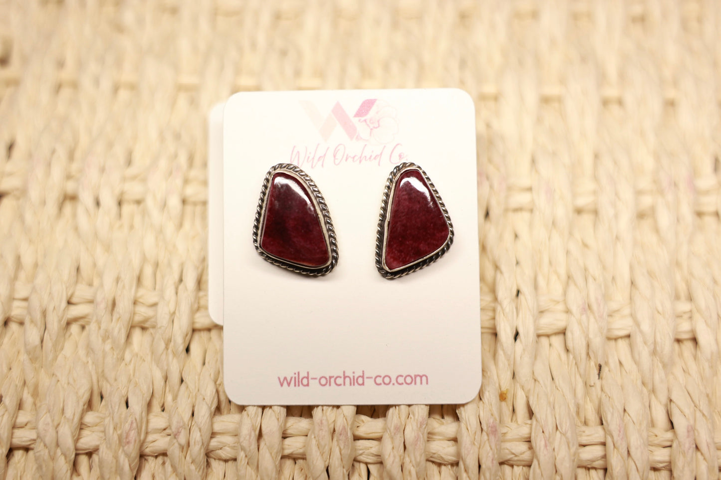 Purple Spiny Studs