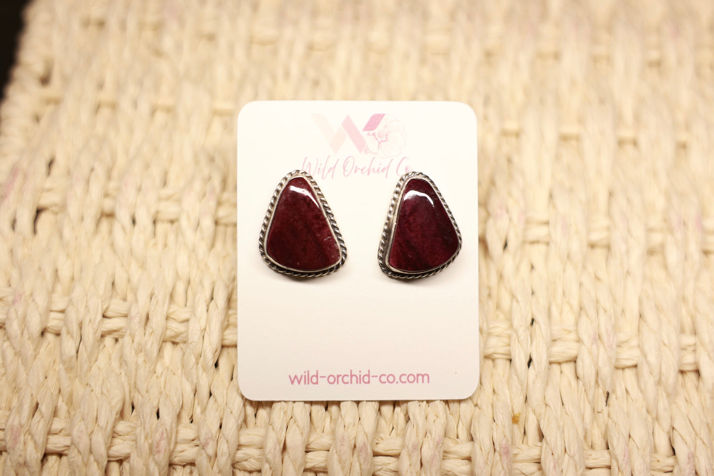 Purple Spiny Studs
