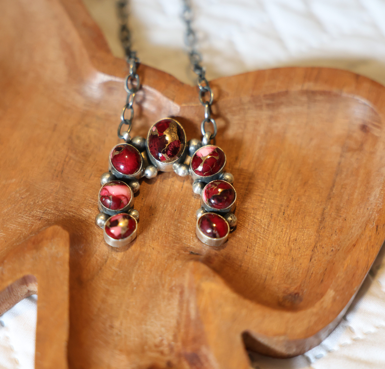 Ally Dahlia Rose Naja Necklace