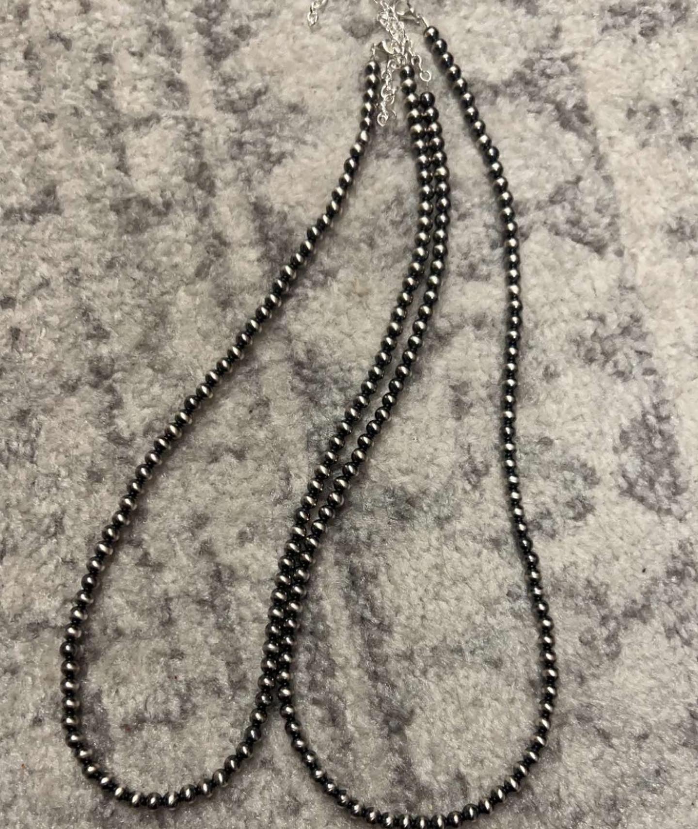 PREORDER 4mm Navajo Pearls