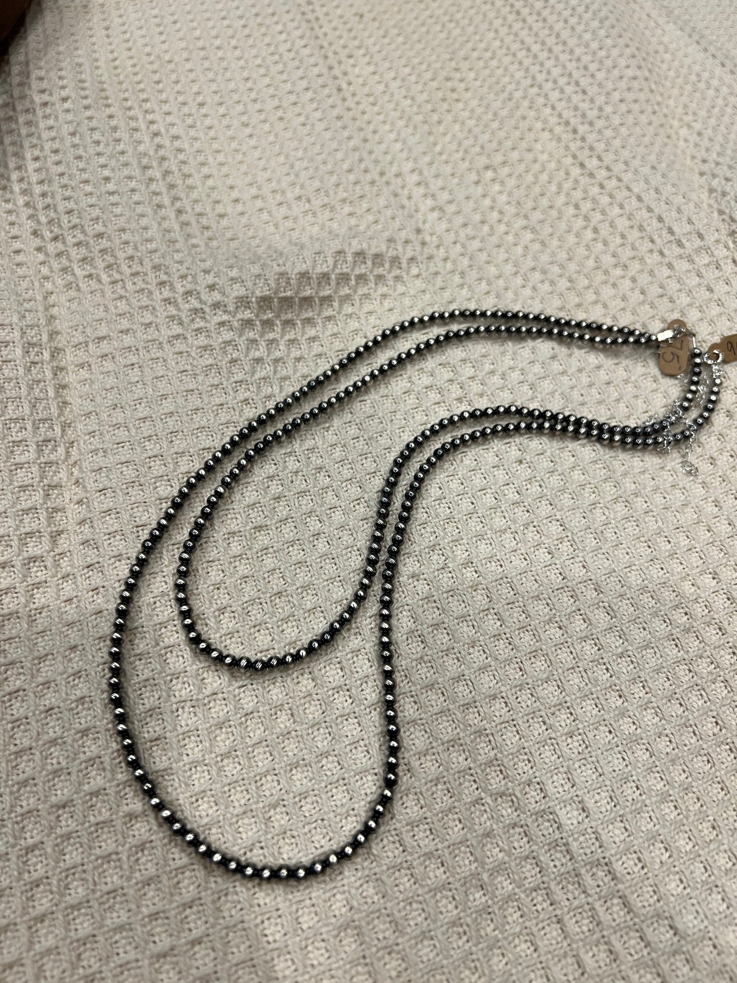 PREORDER 4mm Navajo Pearls