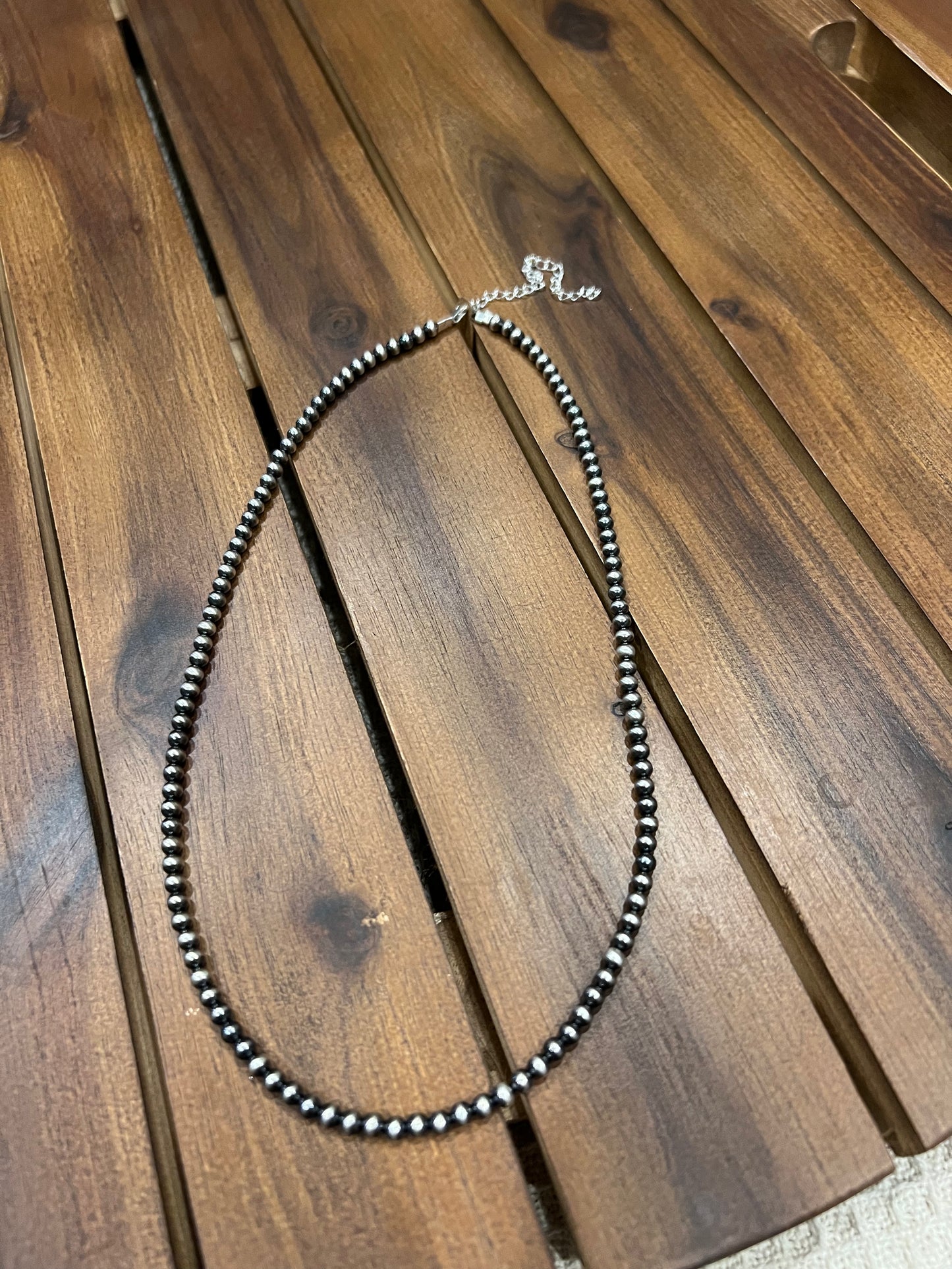 PREORDER 4mm Navajo Pearls