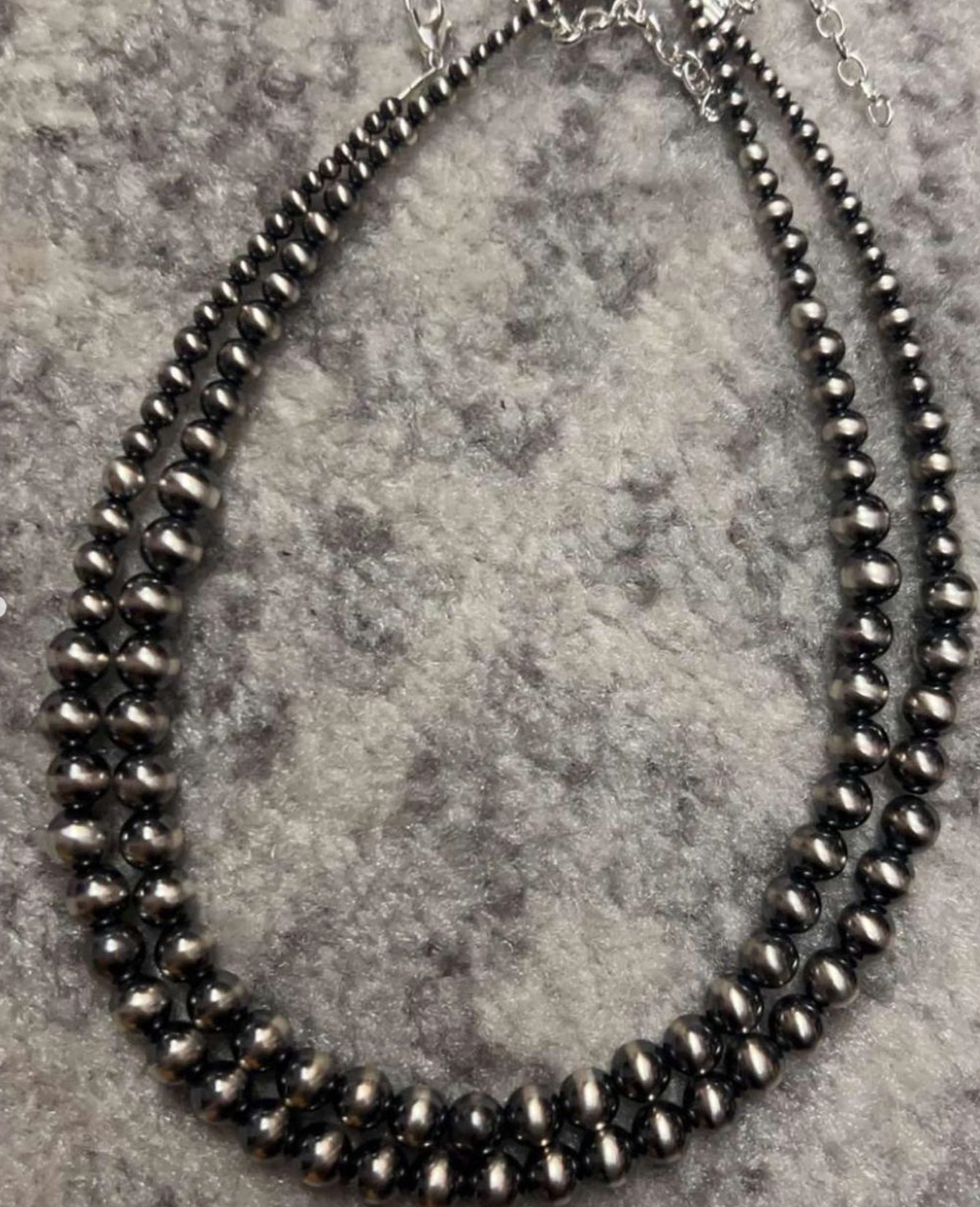 PREORDER 8mm Navajo Pearl Necklace
