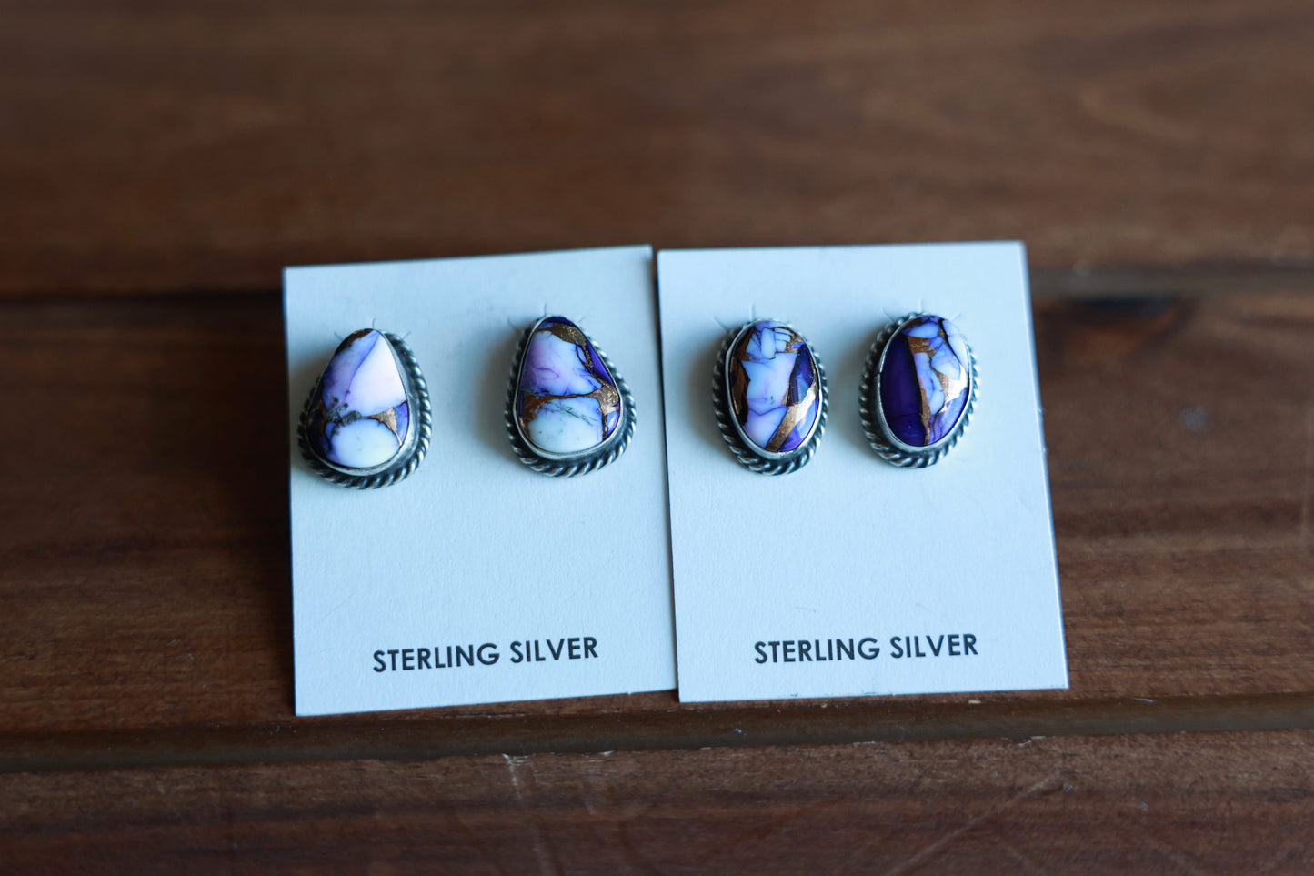 Lavender Dahlia Stud