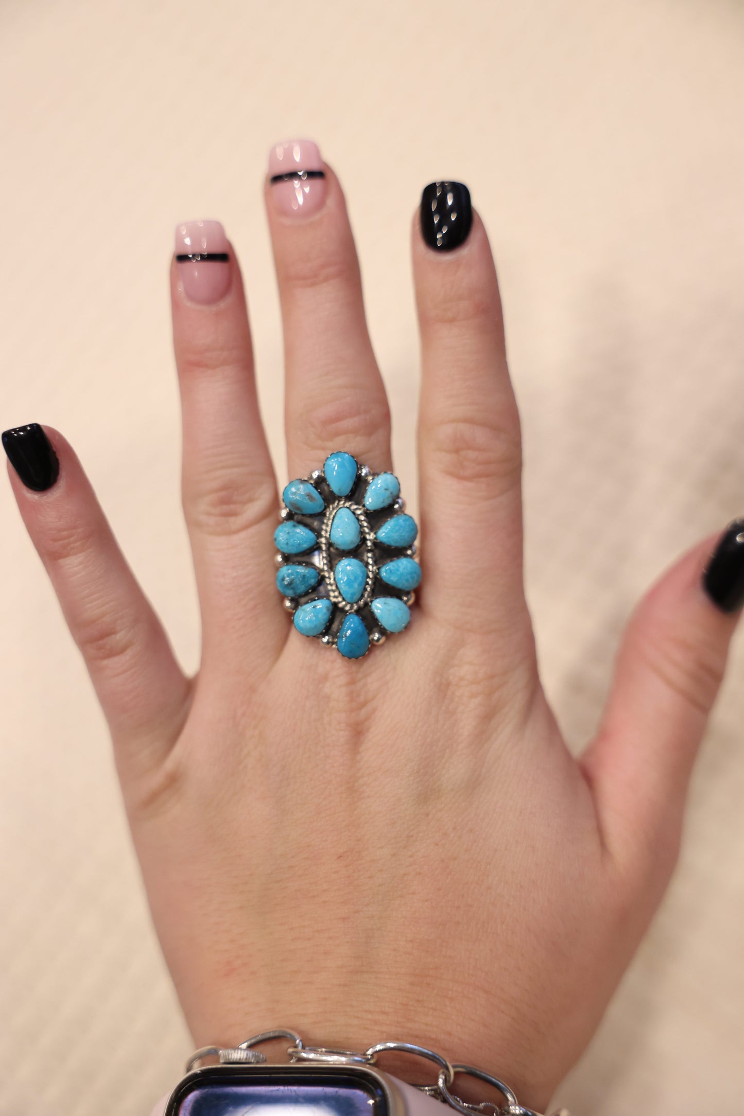 Statement Turquoise Ring