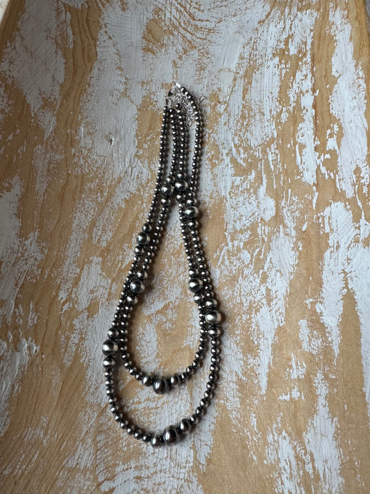 PREORDER Multi Size Navajo Pearl Necklace