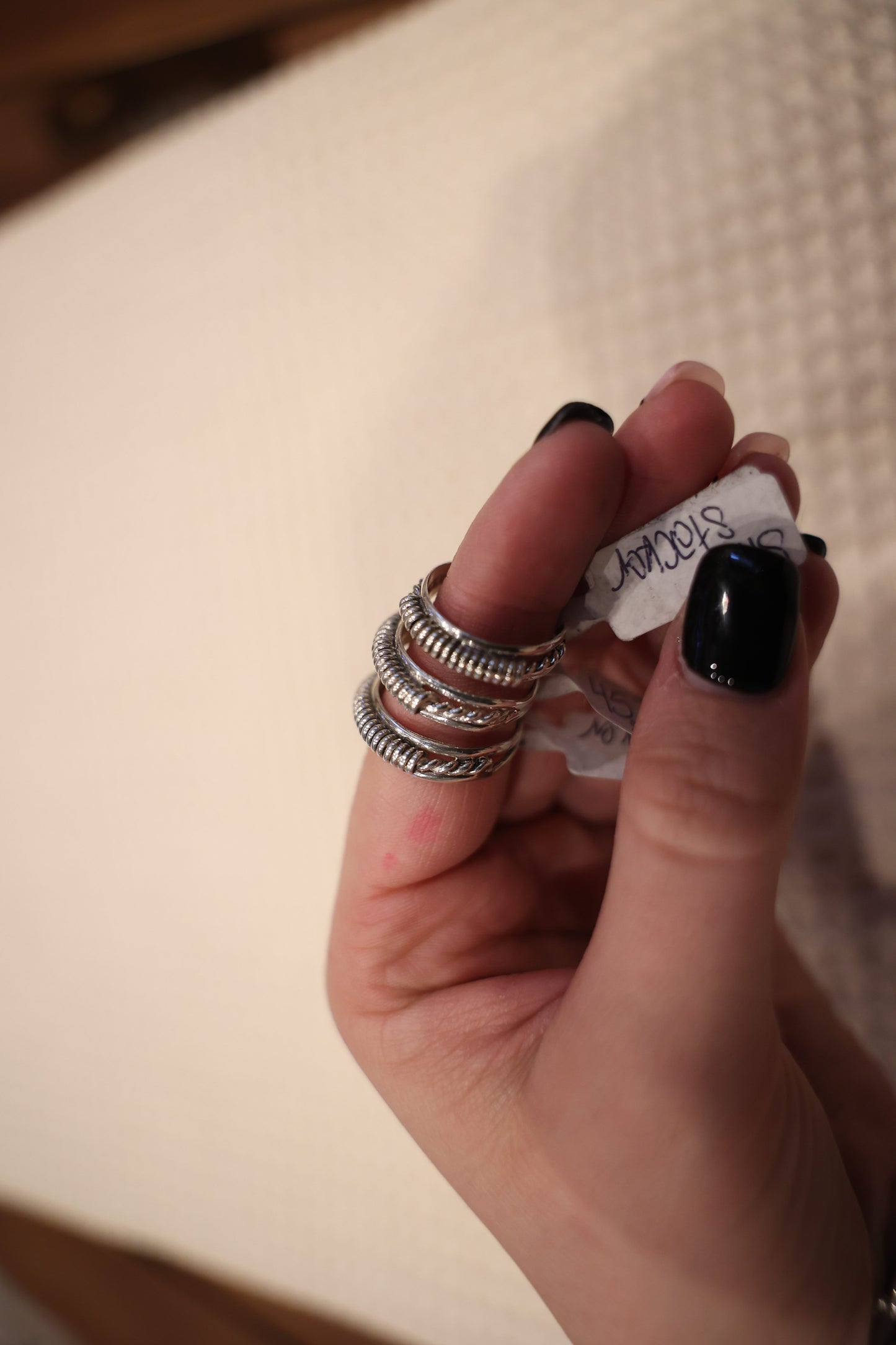 Silver Stacker Ring