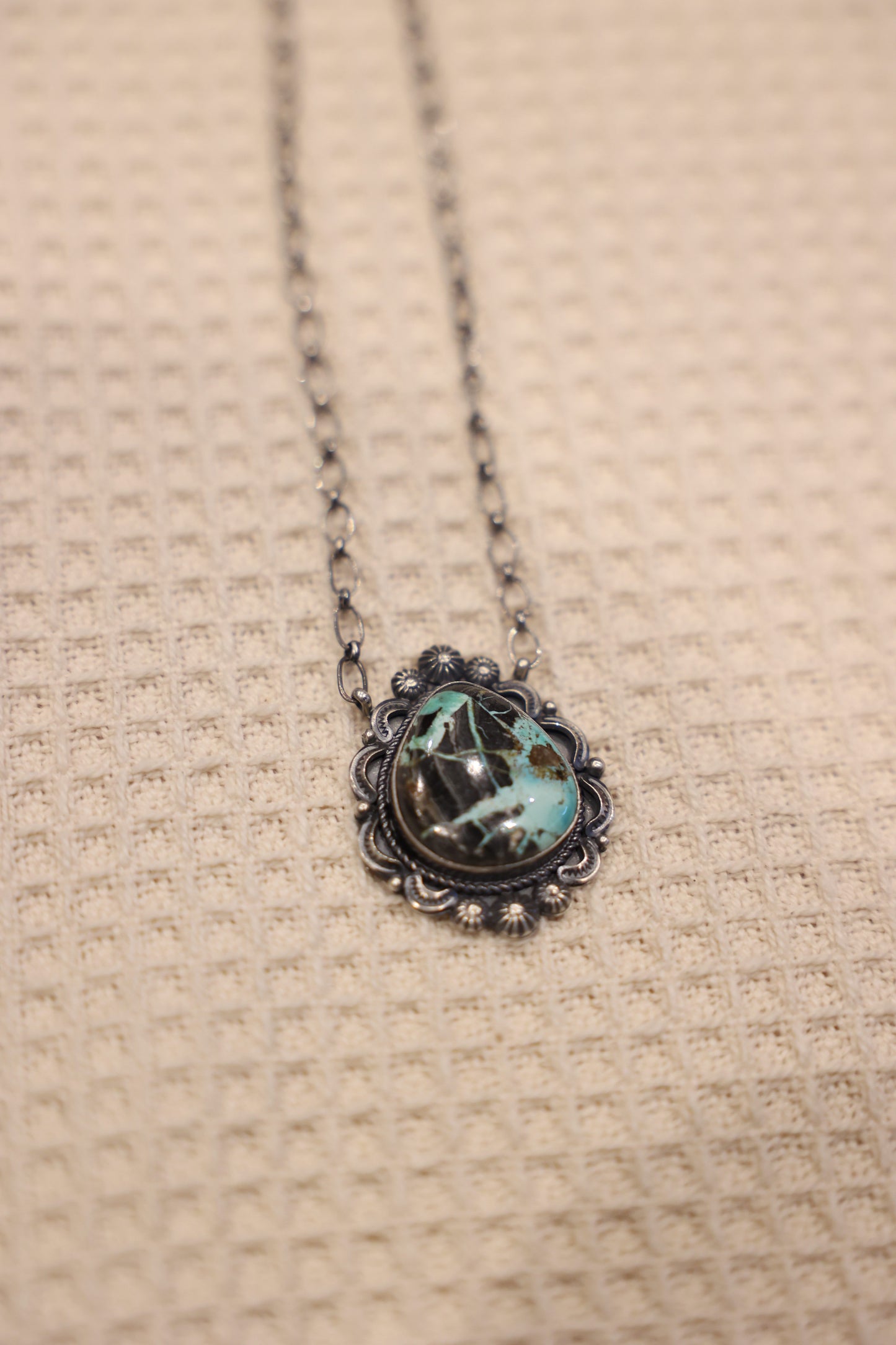 Blackjack Turquoise Necklace