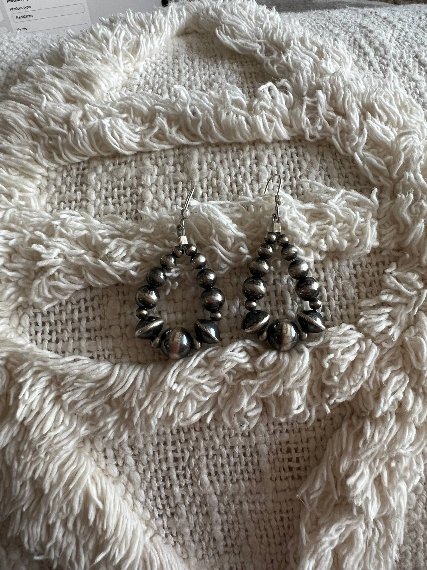 Navajo Pearl Earrings