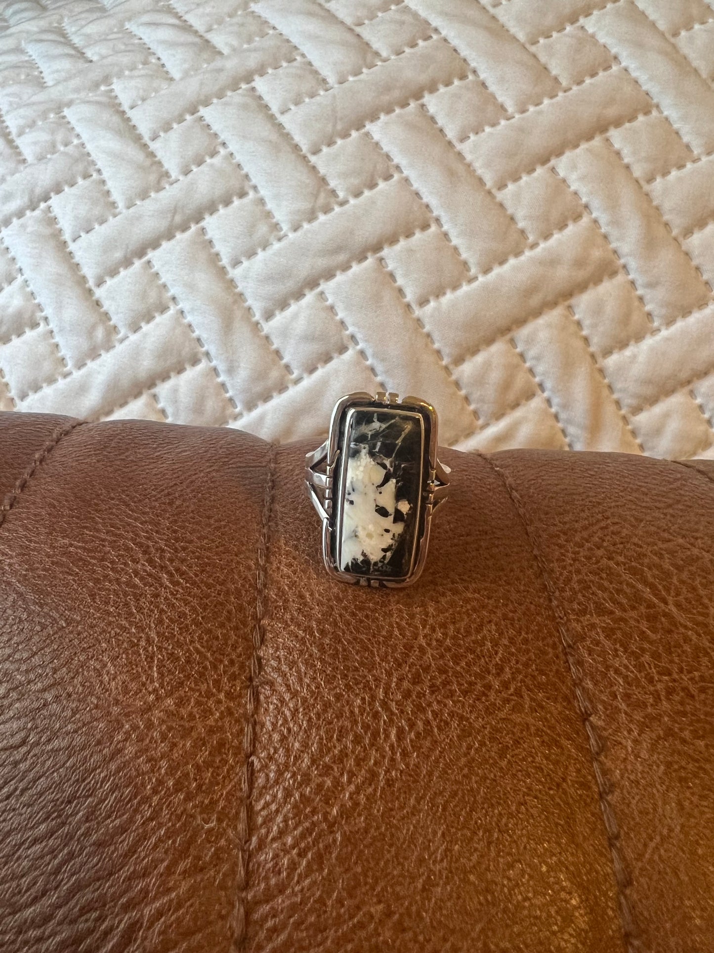 Georgia White Buffalo Ring