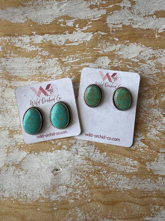 Turquoise Studs