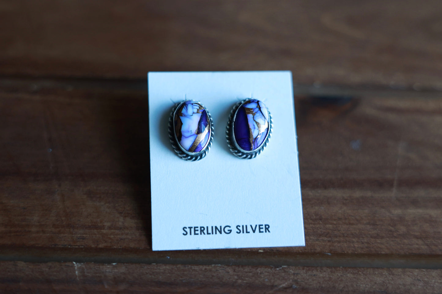 Lavender Dahlia Stud