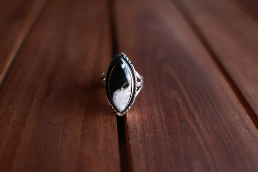 Gina White Buffalo Ring