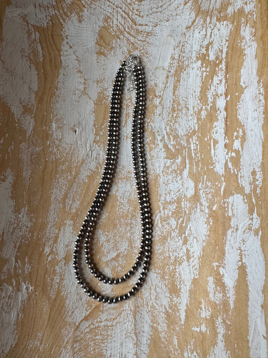 PREORDER 4mm Navajo Pearls