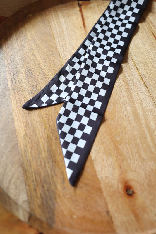 Black Checker Twilly
