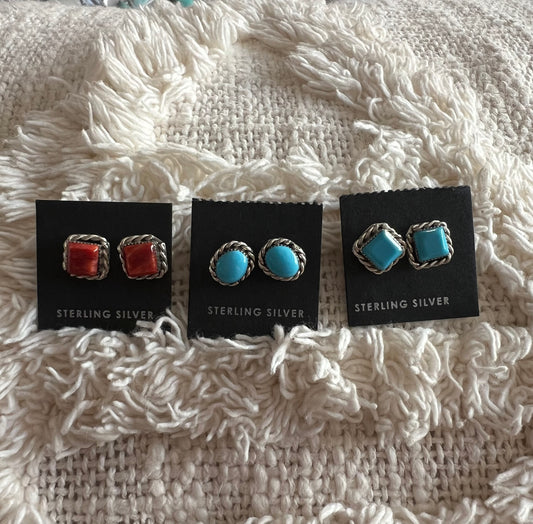 Mini Stone Studs