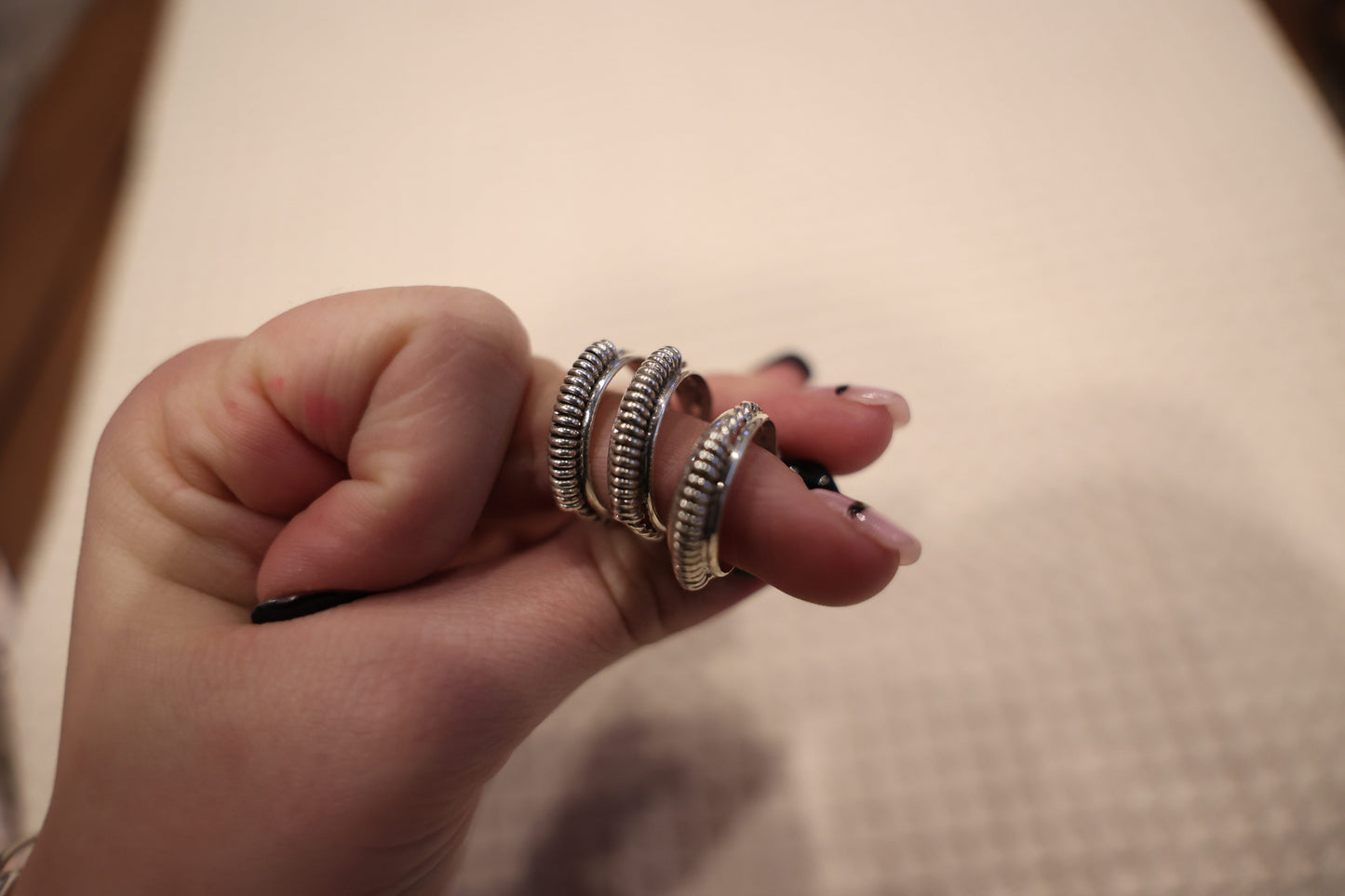 Silver Stacker Ring