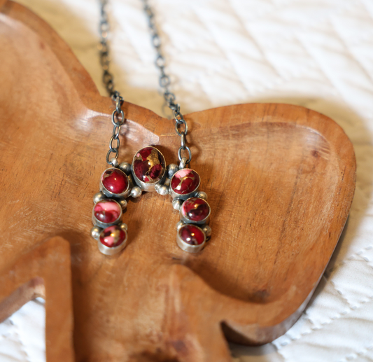 Ally Dahlia Rose Naja Necklace