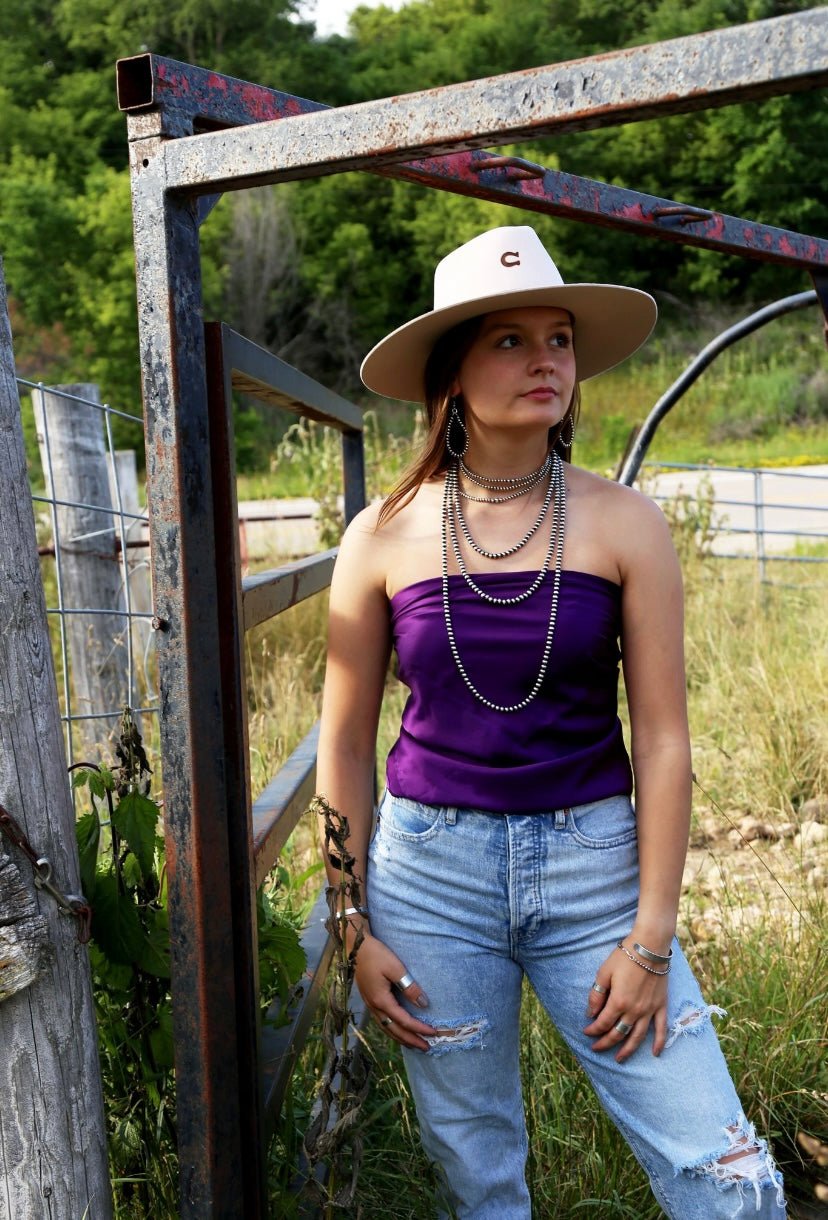 PREORDER 8mm Navajo Pearl Necklace