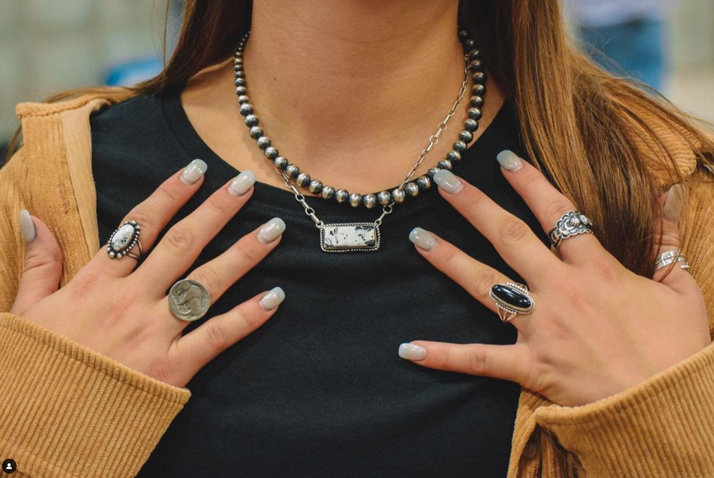 PREORDER 10mm Navajo Pearls